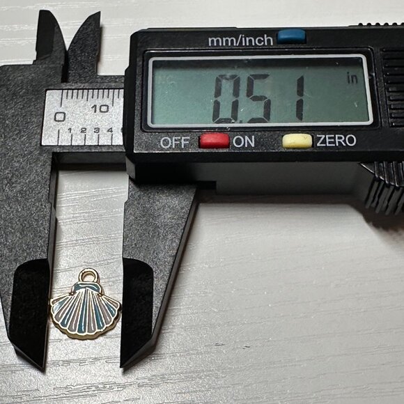 Charm Bracelet with Blue "Sea" Charms-NEW - Picture 2 of 4